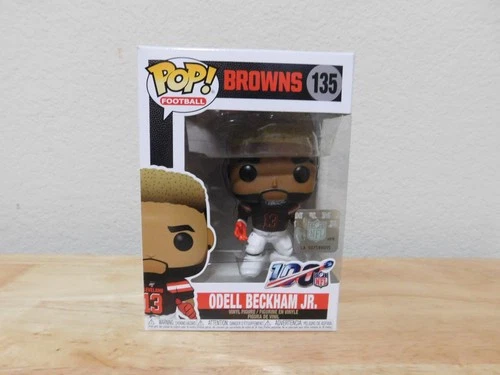 New Funko Pop Football NFL Cleveland Browns #135 Odell Beckham Jr. vinyl figure