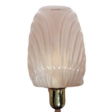 Murano due 648//g//rosa gallery applique montatura  oro vetro rosa e27 150w max
