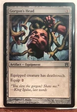 MtG Gorgon's Head Born of the Gods Regular
