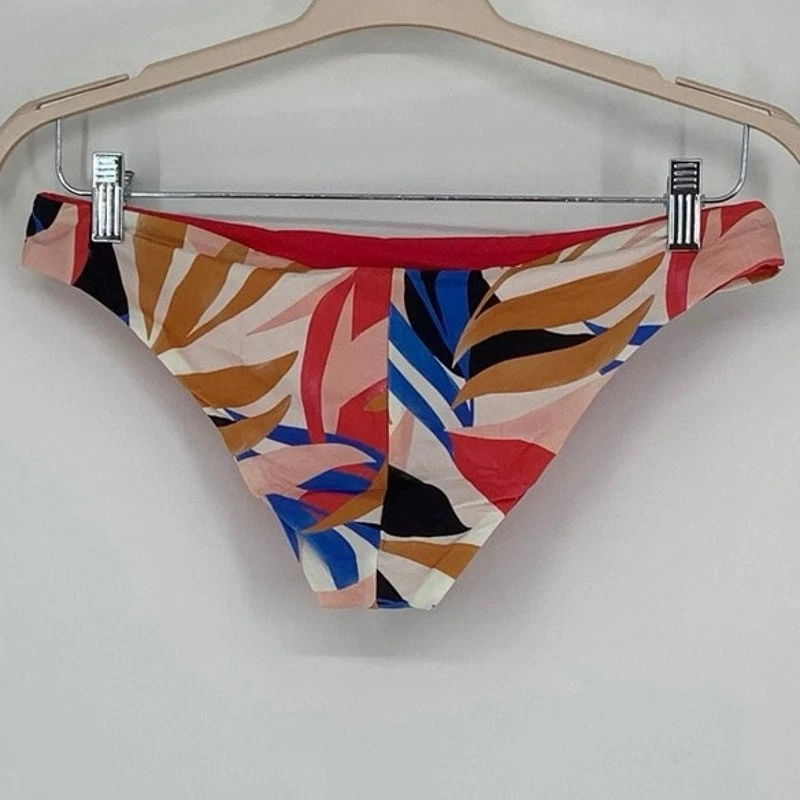 Traje de baño reversible prAna talla mediana Tropics Gemma Hipster bikini O4-12 Foto 4 de 4