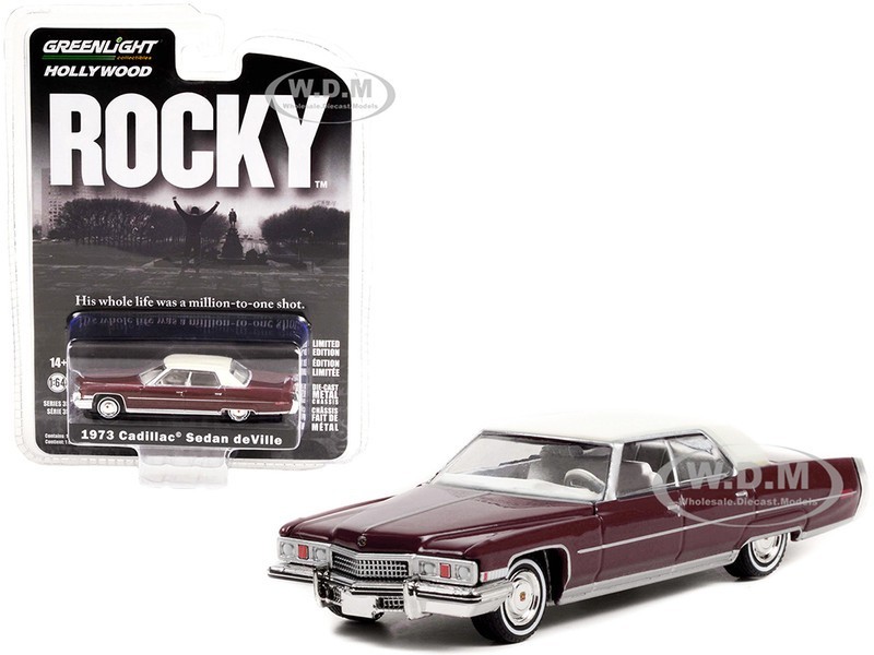 1973 Cadillac Sedan Deville Burgundy 