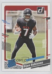 2023 Panini Donruss Rated Rookie Bijan Robinson #305 Rookie RC