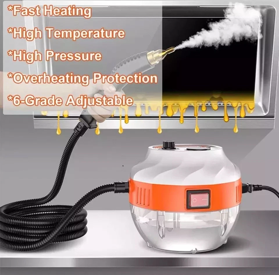 AU Plug 3800W Steam Cleaner Brush High Temperature Clean Pressure Steam Mechine - image 4 of 4