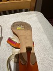 Brian Atwood Multi Color Open Toe Sandals Size 11/41 Worn Once See  Description — photo 7