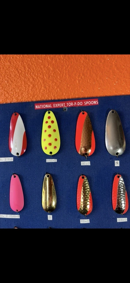 Tablero de exhibición Luhr Jensen Salesman de finales de los 60 Foto 3 de 4