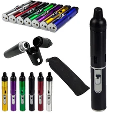 New All-in-1 Pipe Windproof Click Butane Refillable Torch Lighter Click-N-Hit