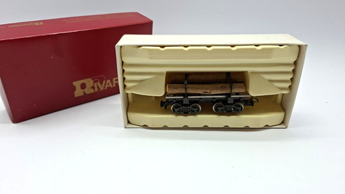 Rivarossi 1:87 H0 2340 Holztransportwagen in OVP | Zustand: Gebraucht