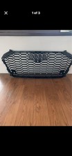 Audi RS4 2022 Front Grille Gloss Black Genuine