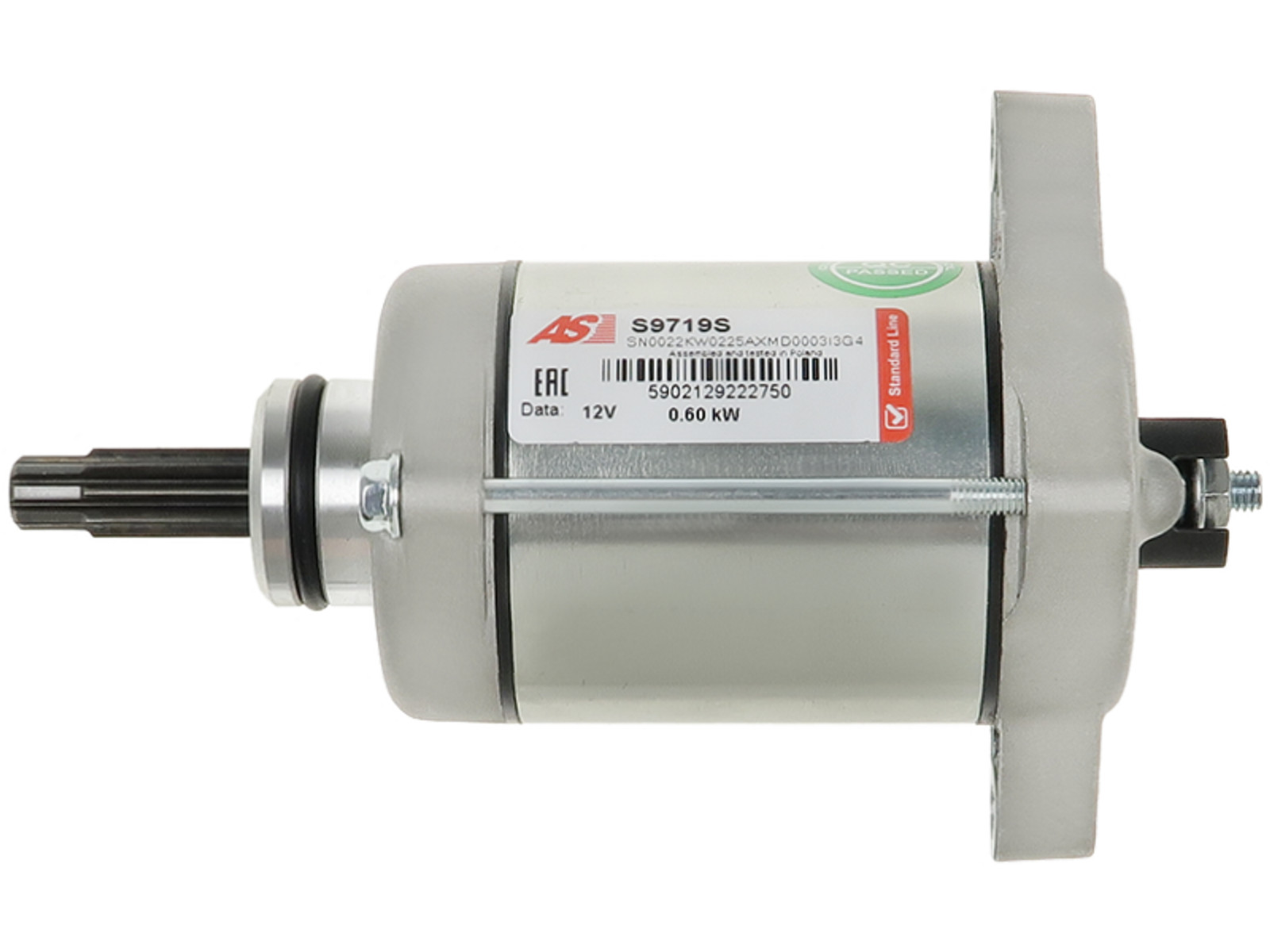 Brand New Starter Motor 12V 0.6kW 9T for HONDA