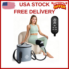 Ice Machine for Knee After Surgery w/Compression, Hip Replacement Cold Therap...