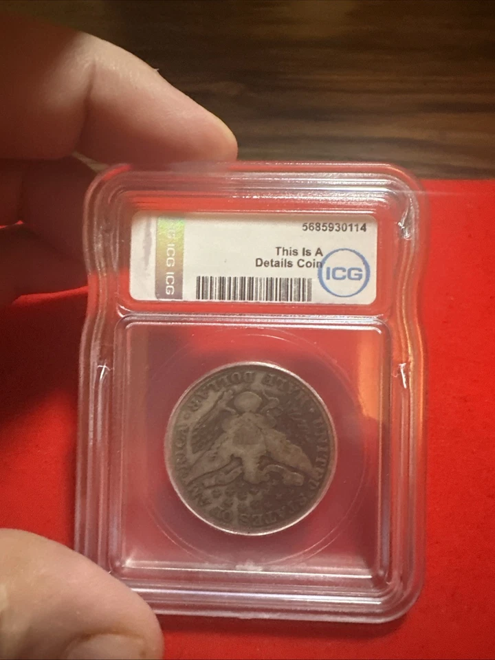 1914 S Barber Half Dollar  ICG-G Quality 90% Silver Slabbed Details  - Image 3 of 4