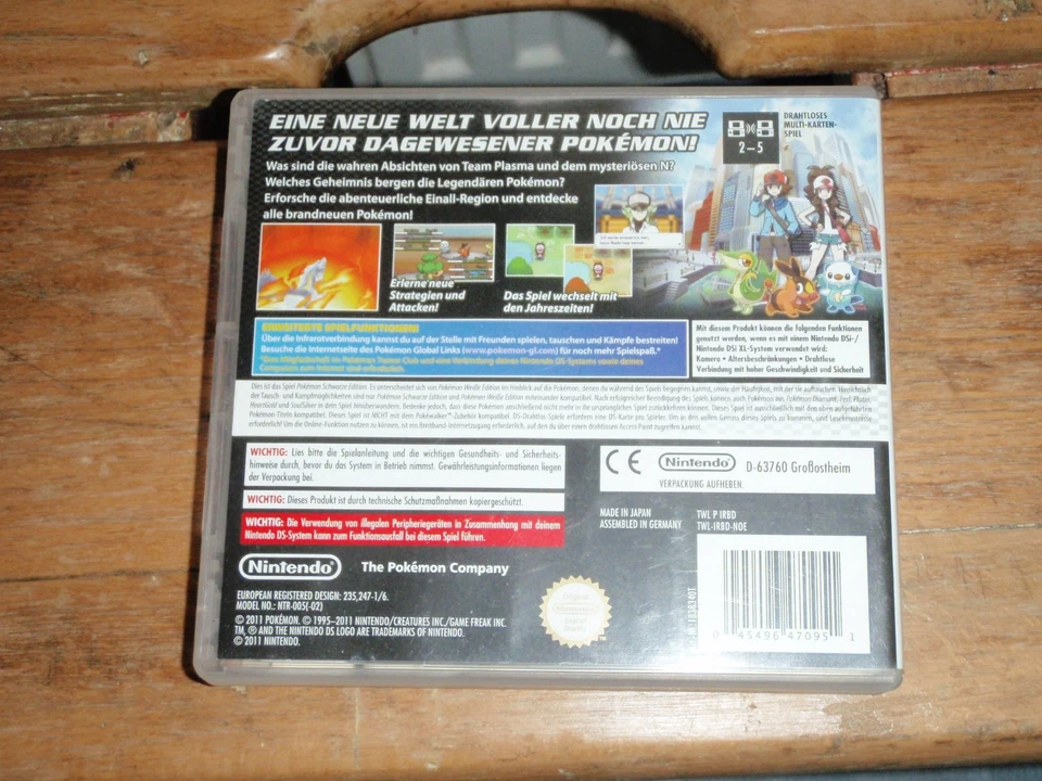 Pokémon Schwarze Edition | Nintendo DS | - Bild 2 von 4