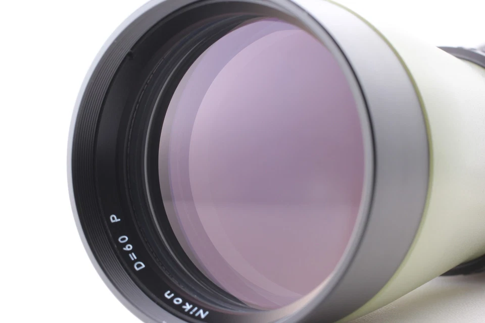 [MINT+++ w/Case] Nikon Field Scope II D=60 P w/Eye Piece 20x 25x From JAPAN - image 4 of 4