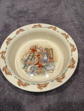 Vintage Royal Doulton Bunnykins Porridge Bowl Porringer England