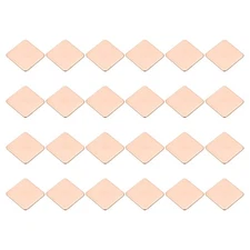 24 Pcs Heatsink Copper Pad Shim IC Chipset GPU Thermal Heatsink (20x20x1.2mm)