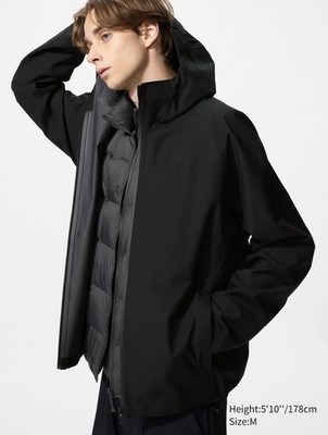 UNIQLO Blocktech Parka 3D Cut (Black) S