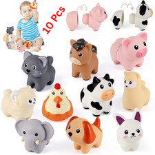 Jouet Montessori Bébé Animaux Ferme Lot 10 Éducatif Motricité Sensoriel 3+ Ans