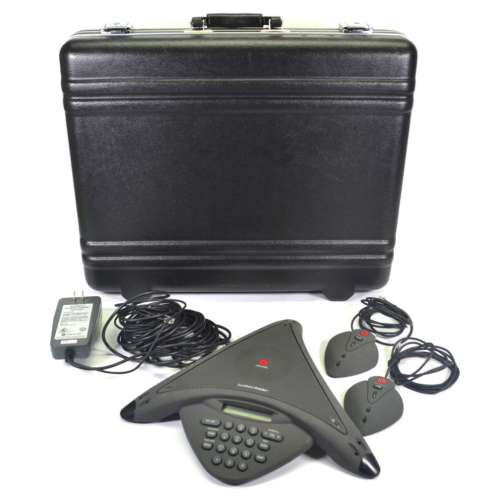 Polycom Soundstation Premier - Téléconférence - Gris Foncé - Occasion