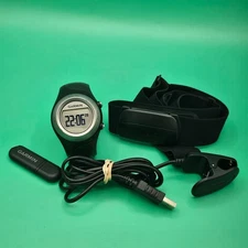 Garmin Forerunner 405 Watch Fitness Tracker Heart Rate With Charger Accessories