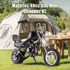 mini dirt bike with a top speed of 19 mph and a maximum load capacity of 170 lbs