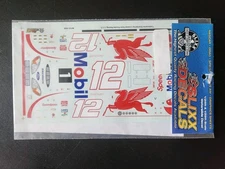 2001 Jeremy Mayfield #12 Mobil 1 Ford Taurus 1:24 Decal Slixx Waterslide Decals