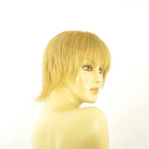 Perruque femme courte blond clair doré NINA LG26 - Imagen 8 de 8
