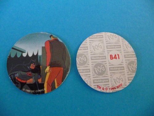 WPF Waddingtons Pog Batman Pogs select #'s required - Picture 32 of 50