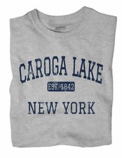 Caroga Lake New York NY T-Shirt EST