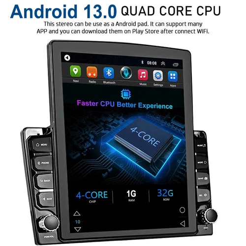 9.7" For Honda HR-V 2016-2022 Android 13 Carplay Car Stereo Radio GPS BT - Picture 3 of 12