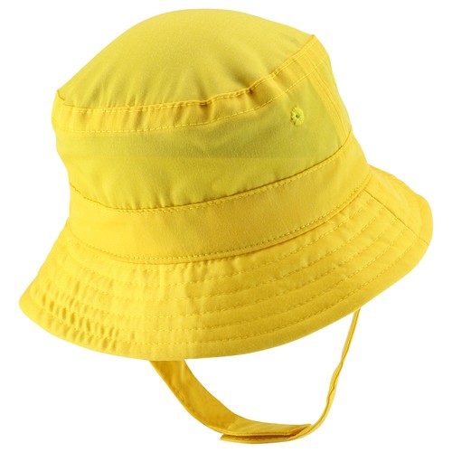 Rainbow Embroidered Patch Infant Lightweight Bucket Hat w/ Chin Strap- FREE SHIP - Picture 4 of 10