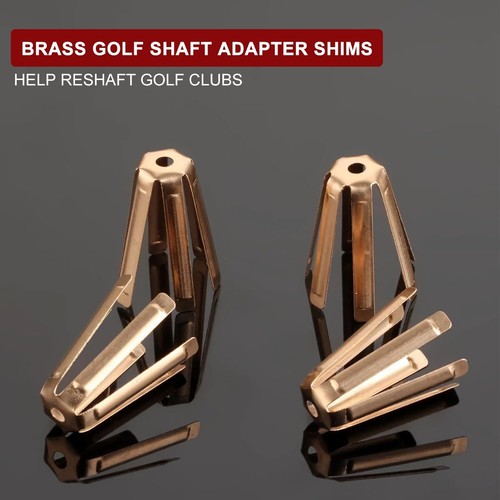 10Pcs Universal Brass Golf Shaft Adapter Shims Fits .335 .350 .355 .370 for All - Picture 5 of 7