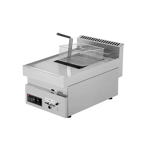 Gas Fritteuse 8 Liter 40x65x30 PROFI Friteuse 6,5kW - Bild 4 von 4