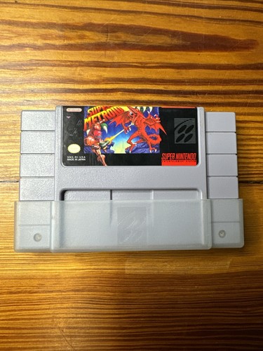 Super Metroid SNES Super Nintendo TESTED - Picture 11 of 13