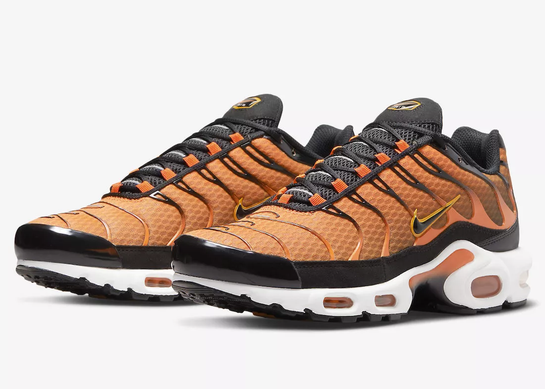 Nike air best sale plus orange