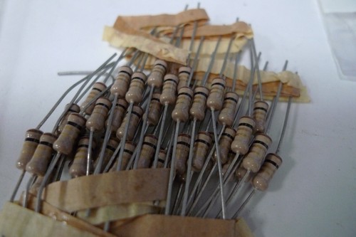Resistor Metal Film Philips 5% X5 Off Original Vintage Resistors Drop Down Menu - Picture 25 of 657