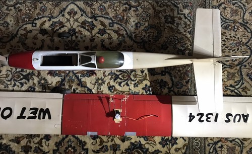 Vintage Morrissey Bravo Rc Plane No Motor But Has Controls - Picture 4 of 11