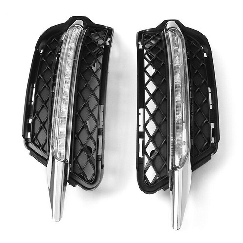 For Benz W221 S Class 10-12 New Version LED Fog Light A221 Grill Kit 2218200956# - Foto 7 di 15