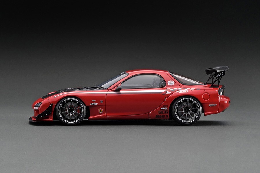 Ignition Model 1/18 IG2042 FEED Mazda RX-7 (FD3S) 魔王 Red