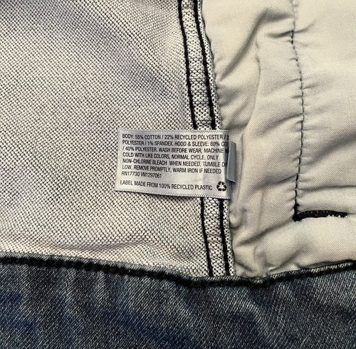 Art Class Jean Jacket With Hood XS Kids Fast Shipping - Picture 2 of 3