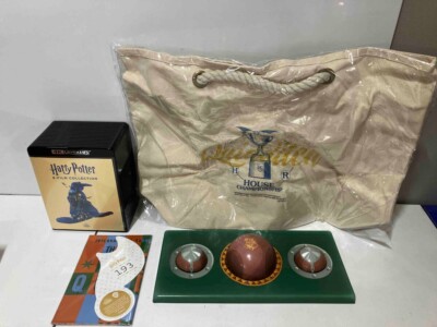 Harry Potter 8-Film Quidditch Collecter's Box Limited to 500 Set 4K ULTRA HD BD