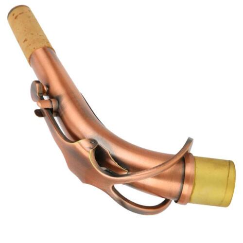 Vintage Brass Alto Saxophone Sax Bend Neck - Antique Sound - Afbeelding 1 van 12