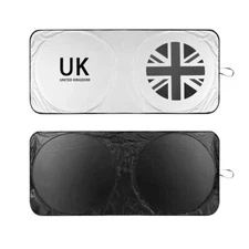 For Mini Cooper Accessories Car Windshield Sun Shade Union Jack UV Block Cover