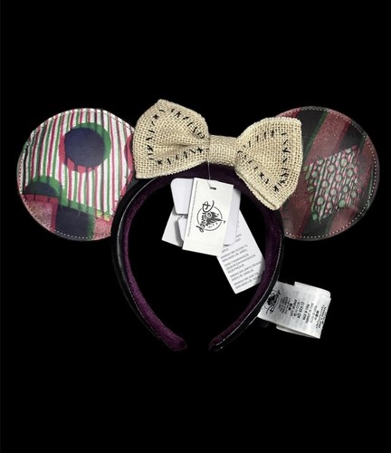 Disney Nightmare Before Christmas Jack Sally Minnie Ears Halloween Headband Set - Picture 2 of 5
