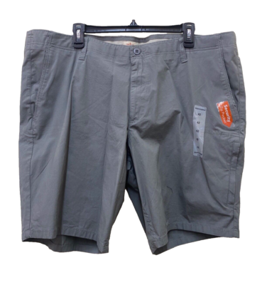 Mens Gray Dockers Comfort Utility Shorts Straight Fit Size 42 New