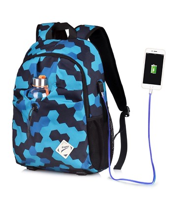 Muzzle School Backpack For Men & Women - Water Resistant Laptop Backpack With Side Pockets, Casual Daypack