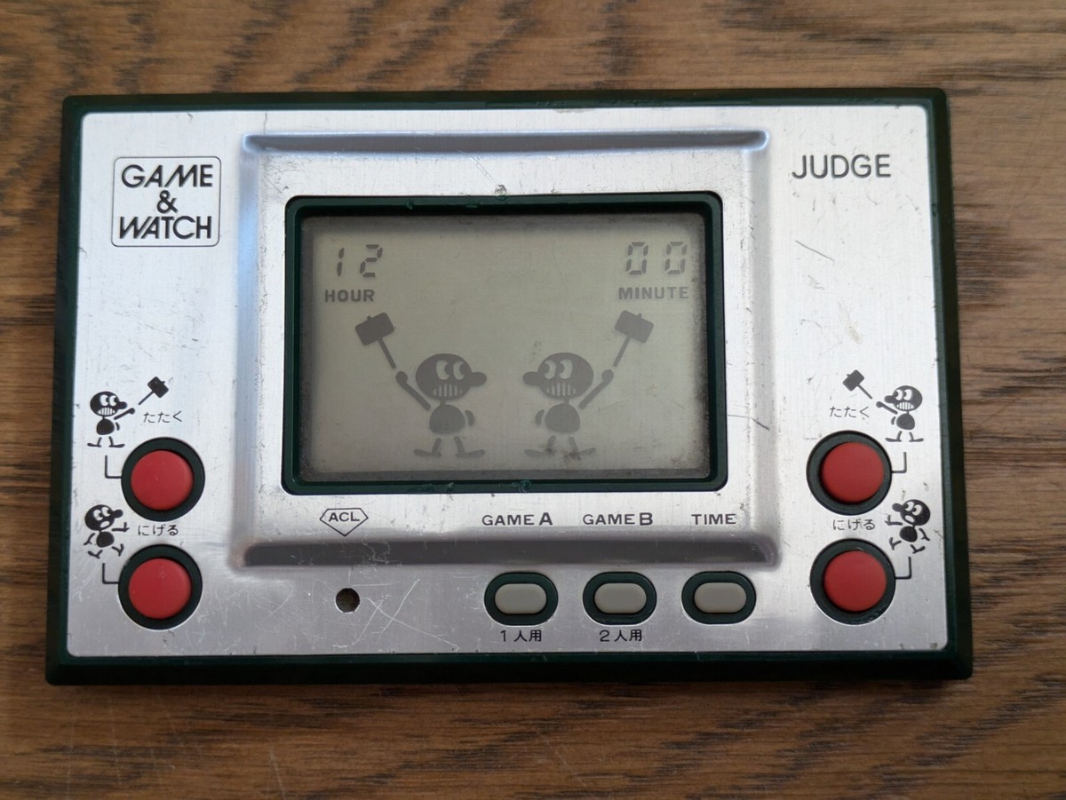NINTENDO GAME AND & WATCH Judge Green Ver. 1980 JAPAN | eBay