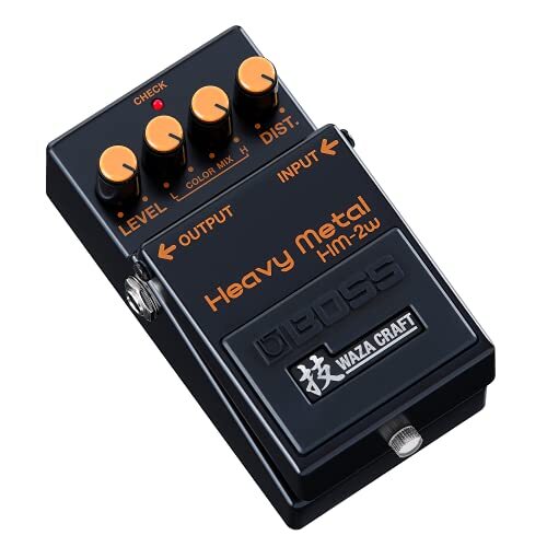 BOSS HM-2W Effector distortion Heavy Metal WAZA CRAFT Black NEW