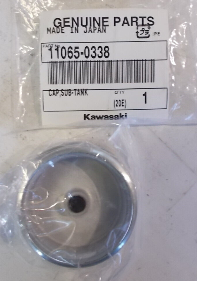 NOS 2010-20 Kawasaki KX250 KX450F SUB-TANK CAP OEM#11065-0338 (SPB