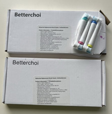 NEW NIB BETTERCHOI REPLACEMENT BRUSH HEADS 32 LOT COUNT TOOTHBRUSH ORAL B