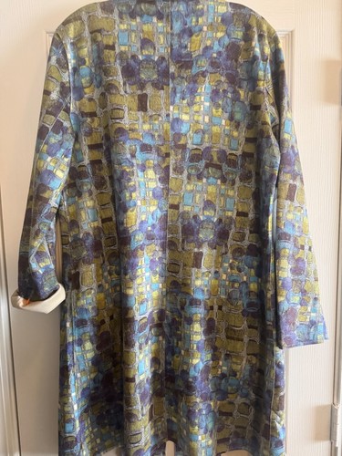 Adore multicolor Gorgeous button up jacket size large - Picture 7 of 7